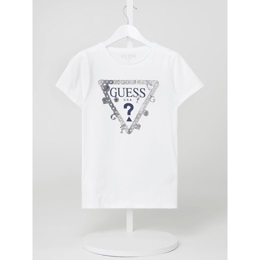 Bluzka dziewczęca Guess biała