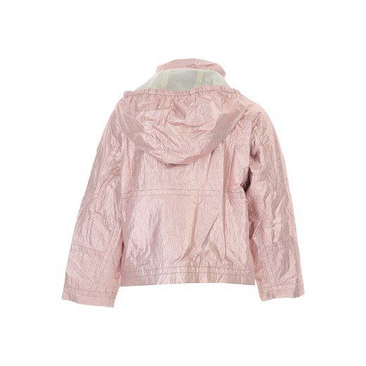 Moncler kurtka dziewczęca różowa z poliamidu