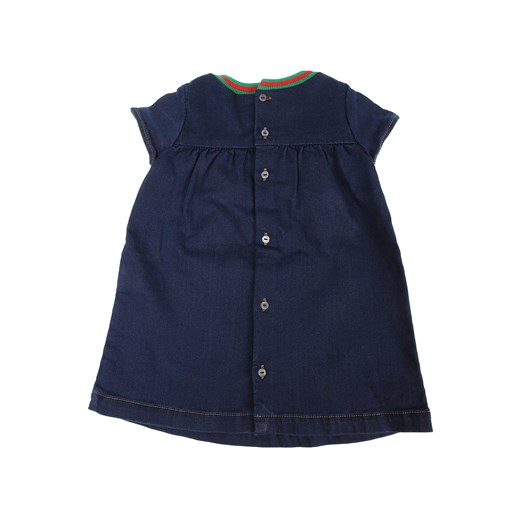 Gucci Sukienka Niemowlęca dla Dziewczynek Na Wyprzedaży w Dziale Outlet, denim jeans, Bawełna, 2021, 12M 18M 2Y 3Y Gucci 12M okazja RAFFAELLO NETWORK