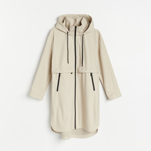 Reserved - Parka z kapturem - Beżowy Reserved 40 Reserved