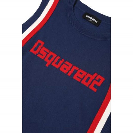 Bluzka dziewczęca Dsquared2 bez rękawów