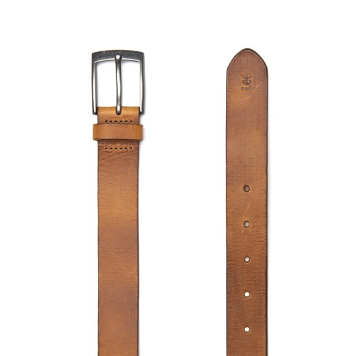 Pasek Lee Structured Belt Dark Cognac Lee 38 promocja Texas Club