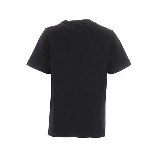 Czarny t-shirt chłopięce Burberry