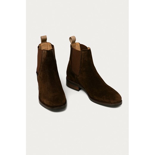 Gant - Sztyblety zamszowe Fayy Gant 40 okazja ANSWEAR.com