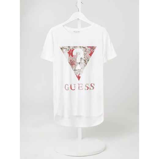T-Shirt z błyszczącym efektem Guess 176 Peek&Cloppenburg wyprzedaż