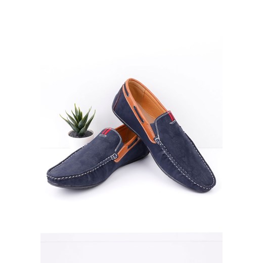Mokasyny męskie Yourshoes eleganckie skórzane