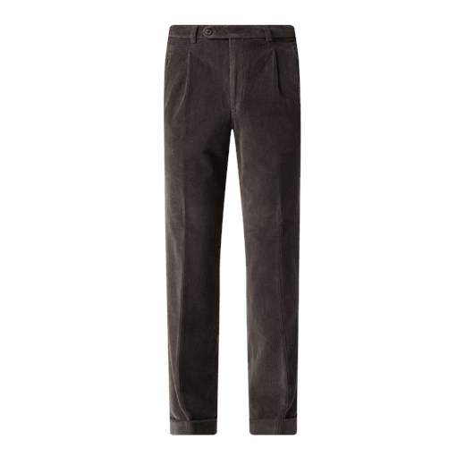 Spodnie sztruksowe o kroju comfort fit z bawełny model ‘Morello’ Hiltl 54 Peek&Cloppenburg
