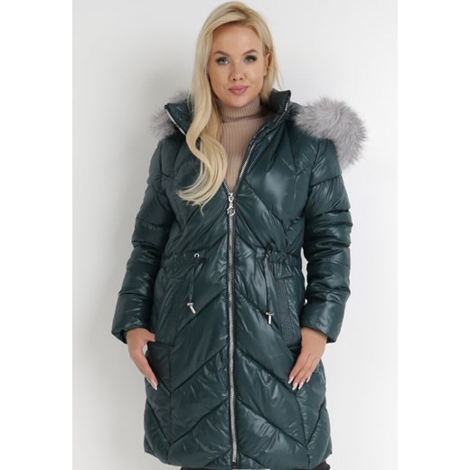 Kurtka damska Born2be casual zielona