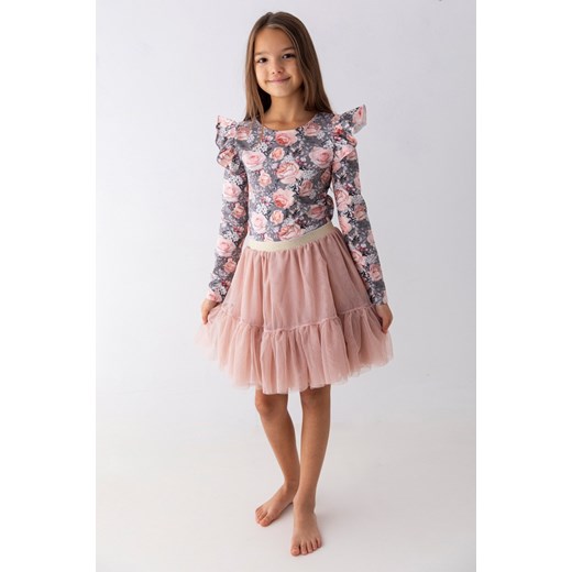 Bluzka dziewczęca Myprincess / Lily Grey z długim rękawem