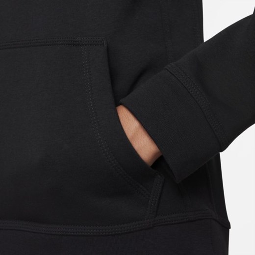 Bluza z kapturem dla dużych dzieci Nike Sportswear Club Fleece - Czerń Nike S Nike poland