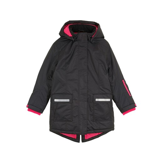 Parka dziewczęca ocieplana, odpychająca wodę i wiatroszczelna | bonprix 164/170 bonprix
