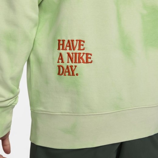 Męska bluza z dzianiny dresowej Nike Sportswear - Zieleń Nike XL Nike poland
