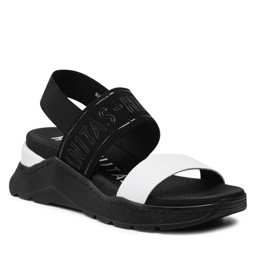 Sandały HISPANITAS - Grazia HV221804 White/Black Hispanitas 40 eobuwie.pl