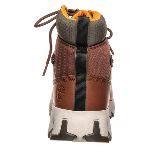 Skórzane botki "TBL Edge" w kolorze jasnobrązowym Timberland 43 wyprzedaż Limango Polska