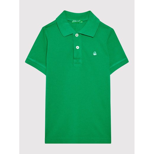 Polo 3089C3091 Zielony Regular Fit United Colors Of Benetton 110 MODIVO wyprzedaż