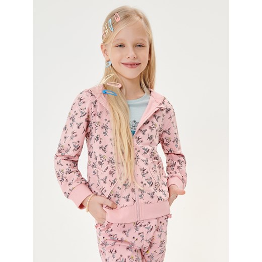 Sinsay - Bluza rozpinana - Różowy Sinsay 116 Sinsay
