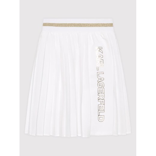 KARL LAGERFELD Spódnica Z13082 S Biały Regular Fit Karl Lagerfeld 12Y MODIVO