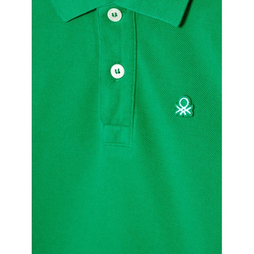 United Colors Of Benetton Polo 3089C3091 Zielony Regular Fit United Colors Of Benetton 170 okazja MODIVO