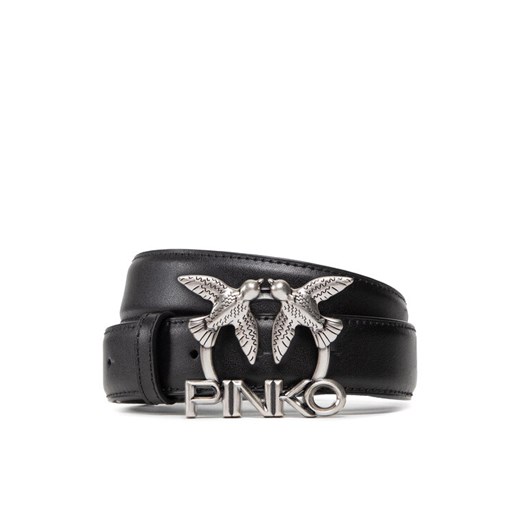 Pinko Pasek Damski Love Aster Simply Belt H3 PE 22 PLT01 1H20ZZ Y7SP Czarny Pinko XS MODIVO