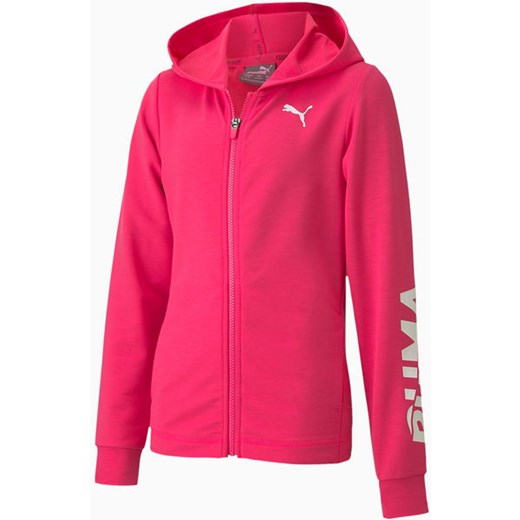 Bluza dziewczęca Modern Sports Full-Zip Hoodie Puma Puma 120cm okazja SPORT-SHOP.pl