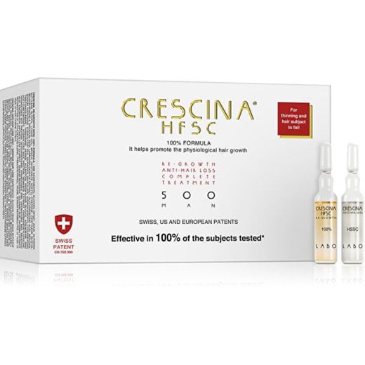 Crescina Pielęgnacja na porost włosów i przeciw wypadaniu Hair dla mężczyzn Crescina okazja Mall