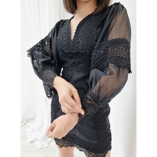 Sukienka haft MANILLA czarna S/M Ottanta M/L Ottanta