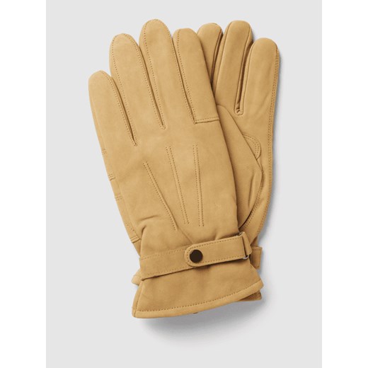 Rękawiczki skórzane z regulowaną patką Barbour L Peek&Cloppenburg