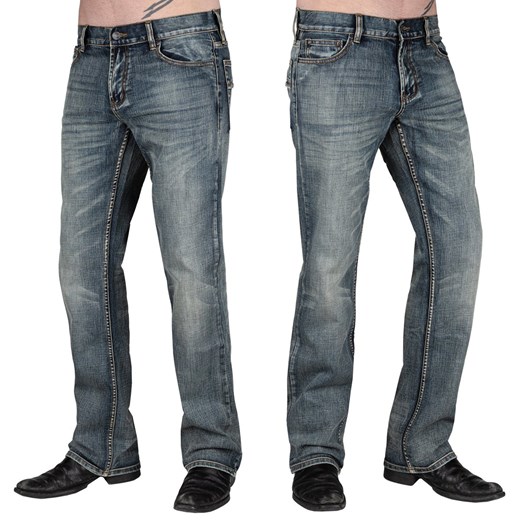 spodnie męskie (jeansy) wornstar - trailblazer 28 36 Metal-shop