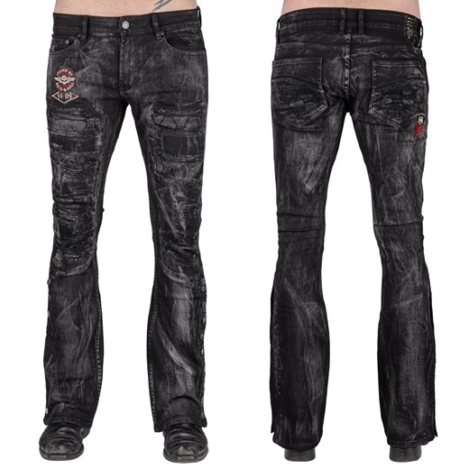 spodnie męskie (jeansy) wornstar - nocturne 28 36 Metal-shop wyprzedaż