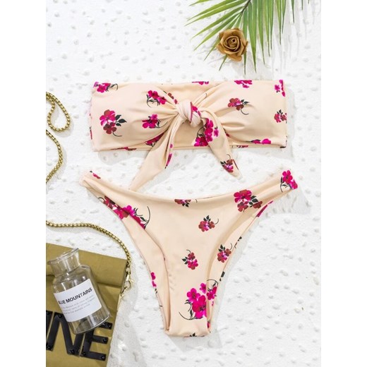 SHEIN Dwuczęściowe bikini kąpielowe wzór M SUPELO