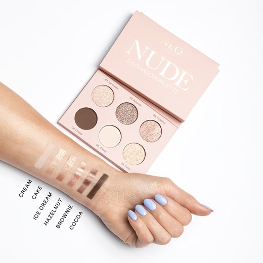 Paleta Cieni Prasowanych Nude Eyeshadow Palette Neonail