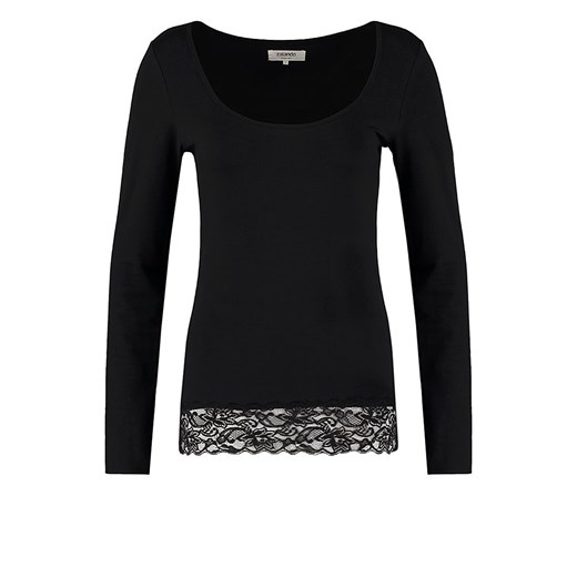 Zalando Essentials Bluzka z długim rękawem black zalando czarny abstrakcyjne wzory