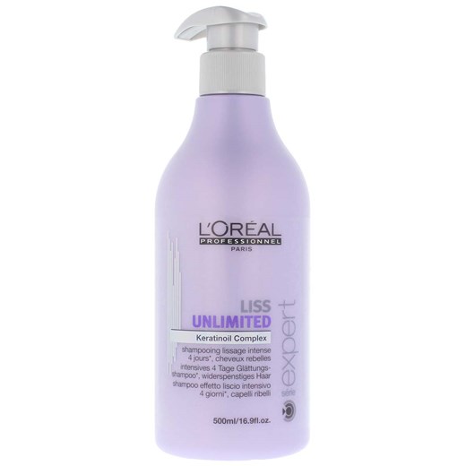 Loreal Liss Unlimited Wygładzający szampon do włosów 500 ml perfumeria