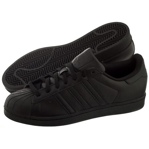 Buty Adidas Superstar Foundation (AD486-a) butsklep-pl czarny skóra