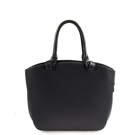 SKÓRZANA TORBA CITY BAG allora czarny na ramię