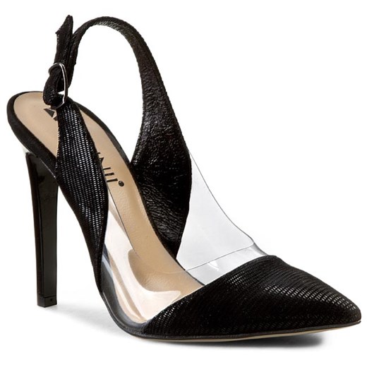Sandały CARINII - B3142 Teius Nero eobuwie-pl bialy eleganckie