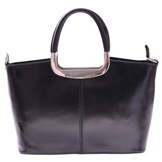 Torebka skórzana Klasyczna genuine leather Czarna (kolory)