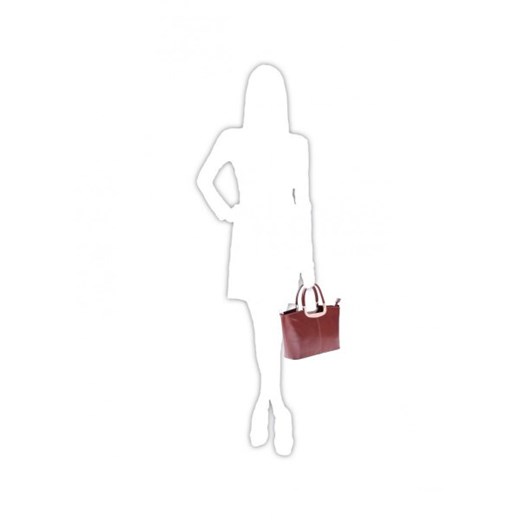 Torebka skórzana Klasyczna genuine leather Brązowa (kolory)