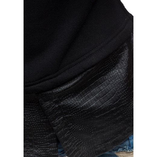 Bluza męska z kapturem czarna Denley 200