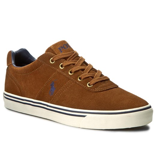 Tenisówki POLO RALPH LAUREN - Hanford A85 XZ4YQ XY4YQ XW4R6 New Snuff Polo Ralph Lauren brazowy 40 eobuwie.pl