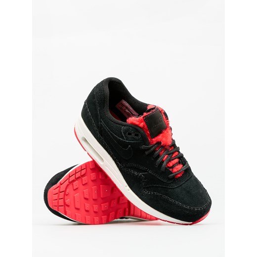 Buty Nike Air Max 1 Wmn (Prm black/black action red)