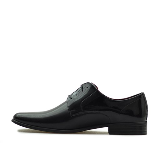 Pantofle Pan 1052 Czarne lakier