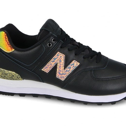 Buty damskie sneakersy New Balance WL574NRH - CZARNY