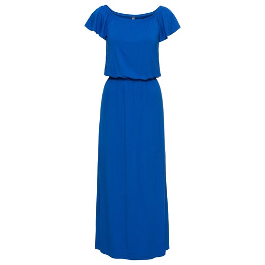 Sukienka shirtowa z dekoltem "carmen" Rainbow 44/46 bonprix
