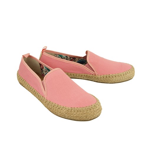 EMU AUSTRALIA W11385 GUM pink watermelon, baleriny espadryle damskie