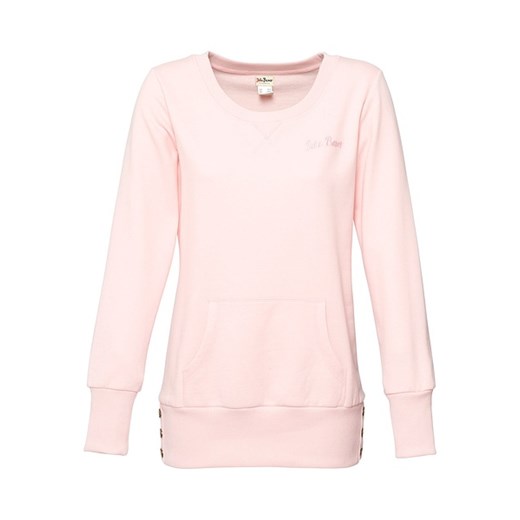 Długa bluza dresowa bonprix bezowy bawełniane