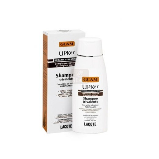 Guam UPKer Shampoo Trivalente - Szampon o potrójnym działaniu do włosów przetłuszczających się - op. 200ml Guam BEATA