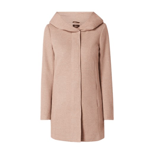 Płaszcz z szerokim kapturem Only bezowy XL Fashion ID GmbH & Co. KG