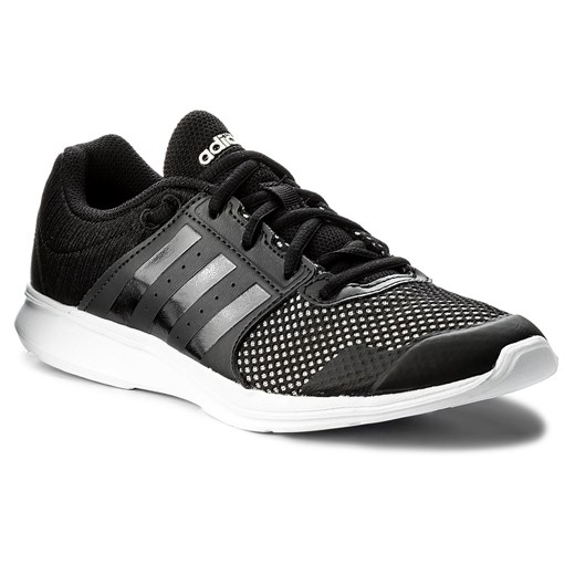 Buty sportowe męskie Adidas ze skóry ekologicznej wiązane
