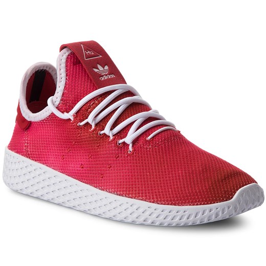 Adidas buty sportowe damskie na płaskiej podeszwie z tworzywa sztucznego sznurowane